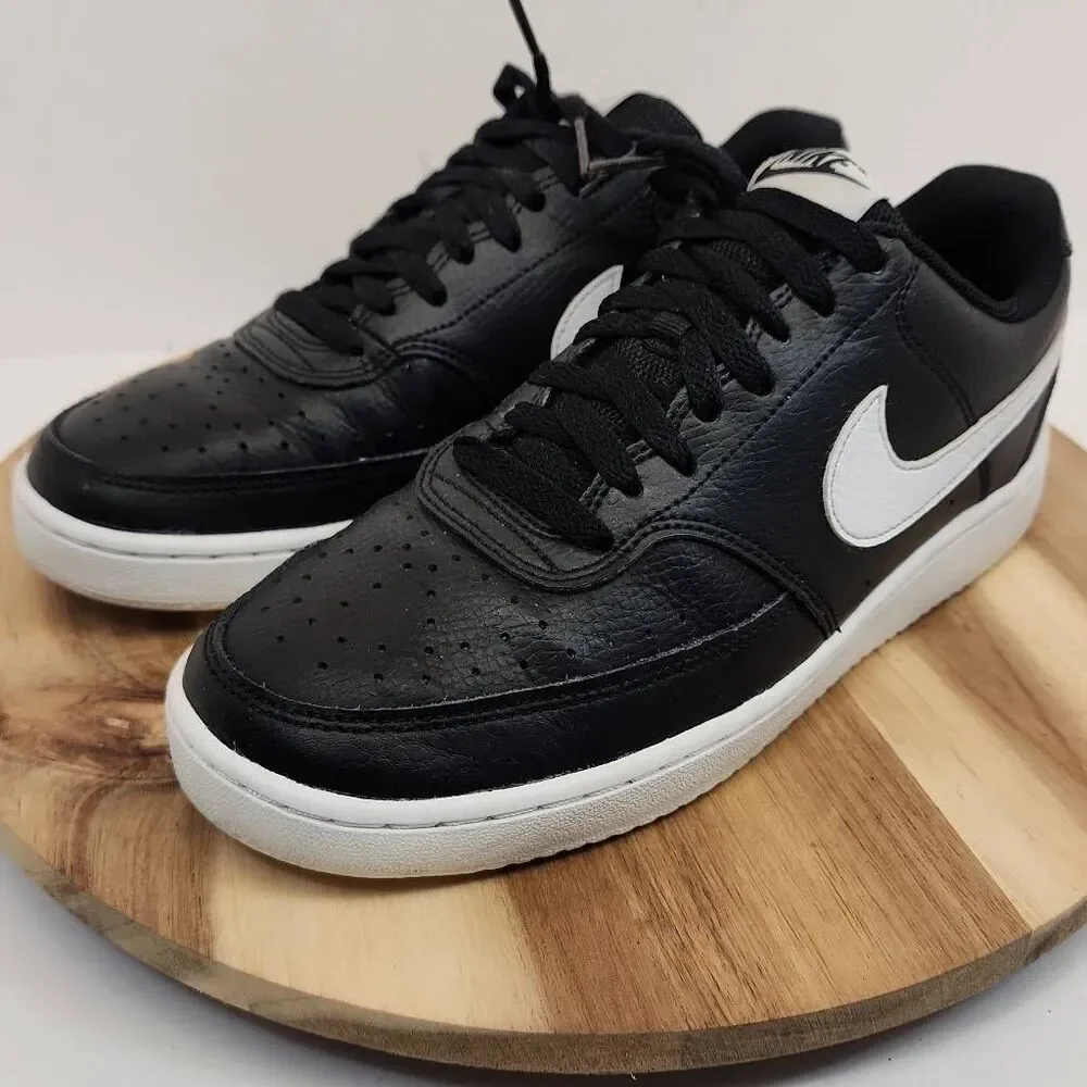 Nike Court Vision Low Premium Mens Size 7 Black